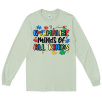 Matcha normalize minds of all kinds Long Sleeve Tee - MaliasSmallBusiness