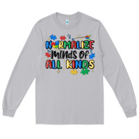 Moon Dust normalize minds of all kinds Long Sleeve Tee - MaliasSmallBusiness