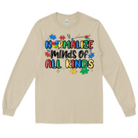 Mushroom normalize minds of all kinds Long Sleeve Tee - MaliasSmallBusiness
