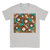 Moon Dust baseball turquoise gemstones western patterns Classic Tee - BarkalooDesign