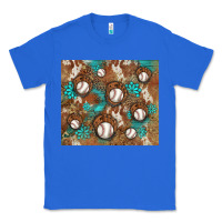 True Royal baseball turquoise gemstones western patterns Classic Tee - BarkalooDesign