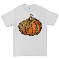 Dove Grey leopard pumpkin Premium Tee - RanaPortraitStore