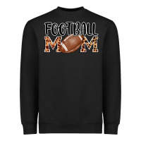 Black football mom Heavyweight Sweatshirt - AdoDesignShop