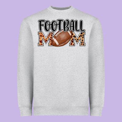Football Mom Heavyweight Sweatshirt Designed By Adodesignshop