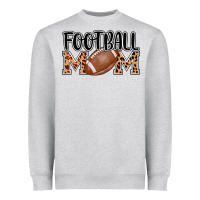 Heather Grey football mom Heavyweight Sweatshirt - AdoDesignShop