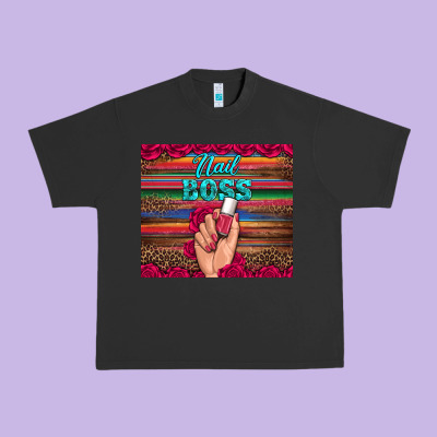 Nail Boss Urban Heavy Tee Designed By Artiststas