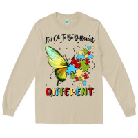 Mushroom it's ok to be different Long Sleeve Tee - MaliasSmallBusiness