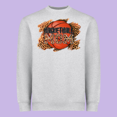 Basketball Mom Heavyweight Sweatshirt Designed By Adodesignshop