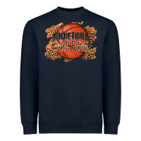 Navy basketball mom Heavyweight Sweatshirt - AdoDesignShop