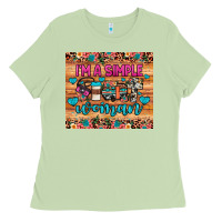 I'm A Simple Woman Ladies Tee | Teevron