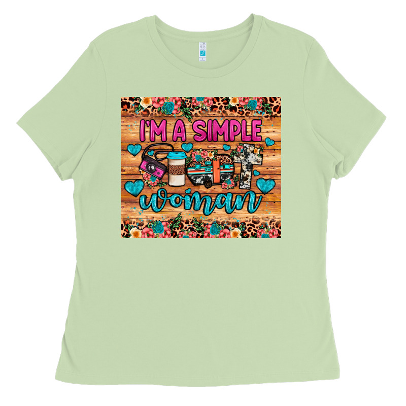 I'm A Simple Woman Ladies Tee by JahusDesignShop | Teevron
