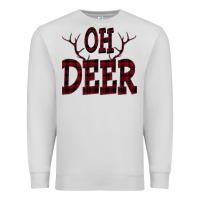 Dove Grey Oh Deer Premium Sweatshirt - Bettercallsaul