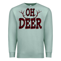 Seafoam Oh Deer Premium Sweatshirt - Bettercallsaul