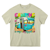 Mossy camping is my happy place Heavy Core Tee - texasbilliewilder