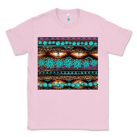 Bubblegum Pink leopard aztec turquoise jewelry Classic Tee - BarkalooDesign