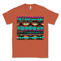 Copper leopard aztec turquoise jewelry Classic Tee - BarkalooDesign