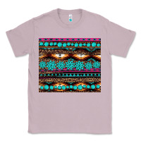 Lilac leopard aztec turquoise jewelry Classic Tee - BarkalooDesign