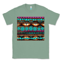 Sage leopard aztec turquoise jewelry Classic Tee - BarkalooDesign
