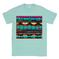 Seafoam leopard aztec turquoise jewelry Classic Tee - BarkalooDesign