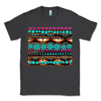 Smoke leopard aztec turquoise jewelry Classic Tee - BarkalooDesign