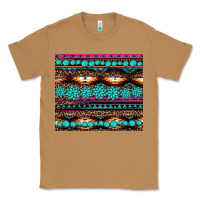 Toasted Coconut leopard aztec turquoise jewelry Classic Tee - BarkalooDesign