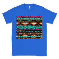 True Royal leopard aztec turquoise jewelry Classic Tee - BarkalooDesign