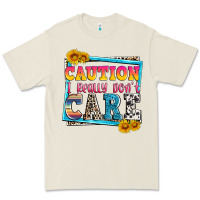 Bone caution i really don't care Premium Tee - Zillion Design Studio