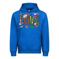 Cobalt Mardi Gras love Nurse Urban Hoodie - HowdyJamesFarm