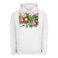 Pigment Lunar Rock Mardi Gras love Nurse Urban Hoodie - HowdyJamesFarm