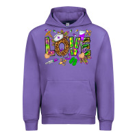 Tulip Mardi Gras love Nurse Urban Hoodie - HowdyJamesFarm