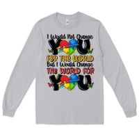 Moon Dust ı would not change you autism Long Sleeve Tee - MaliasSmallBusiness