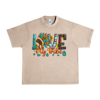 French Oak love my tribe native american indian headdress Urban Heavy Tee - Artiststas