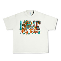 Pistachio love my tribe native american indian headdress Urban Heavy Tee - Artiststas