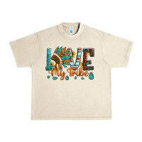 Sandshell love my tribe native american indian headdress Urban Heavy Tee - Artiststas