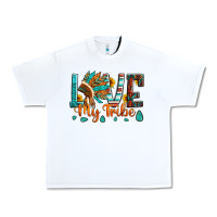 White love my tribe native american indian headdress Urban Heavy Tee - Artiststas