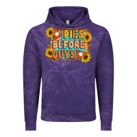 Cloud Purple Pies Before Guys Vintage Hoodie - Artiststas