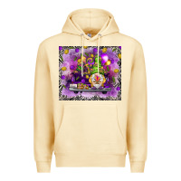 Pina Colada Mardi Gras gnome on the truck Premium Hoodie - NancyCooperArtShop
