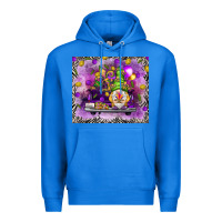 True Royal Mardi Gras gnome on the truck Premium Hoodie - NancyCooperArtShop