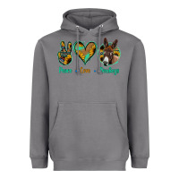 Storm Peace Love Donkeys Heavyweight Hoodie - Bettercallsaul