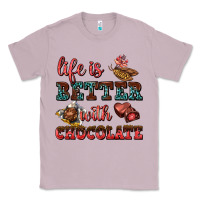 Lilac life is better with chocolate Classic Tee - AdoDesignShop