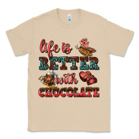 Mushroom life is better with chocolate Classic Tee - AdoDesignShop
