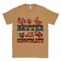 Toasted Coconut life is better with chocolate Classic Tee - AdoDesignShop