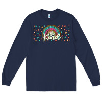 Navy be kind Long Sleeve Tee - JahusDesignShop