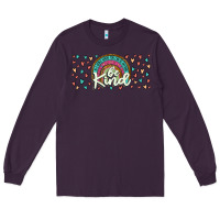 Plum be kind Long Sleeve Tee - JahusDesignShop
