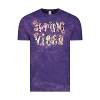 Cloud Purple spring vibes Vintage Tee - Artiststas
