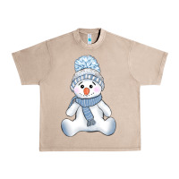 French Oak winter snowman Urban Heavy Tee - AdoDesignShop