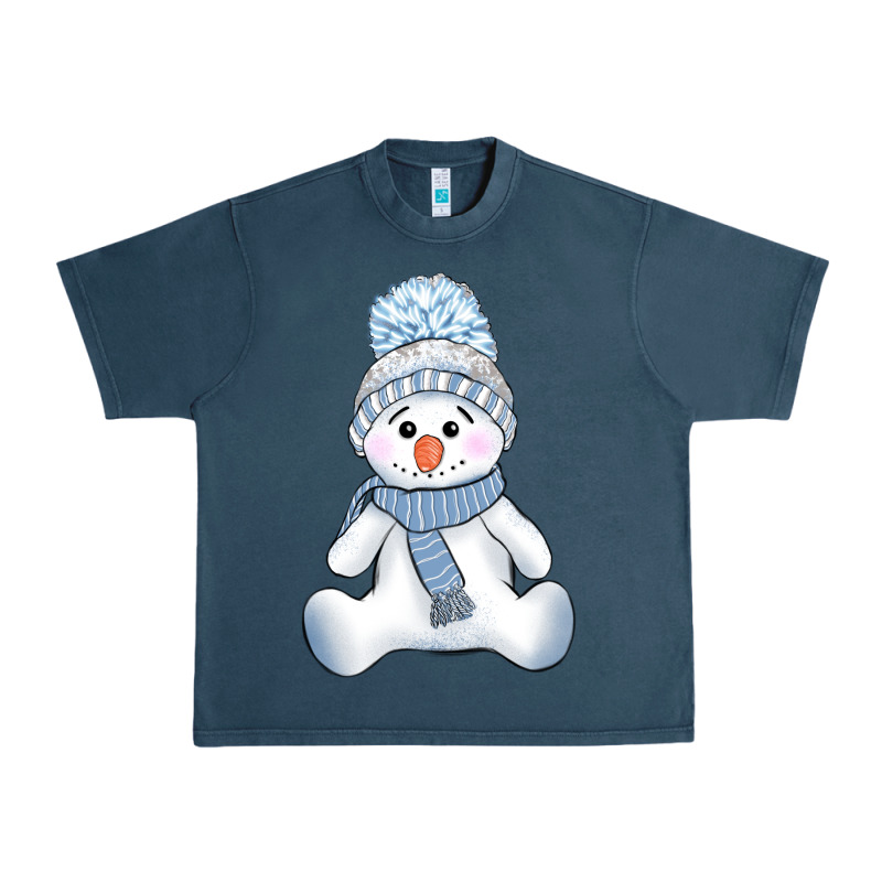 Winter Snowman Urban Heavy Tee by AdoDesignShop | Teevron