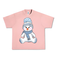 Salmon winter snowman Urban Heavy Tee - AdoDesignShop