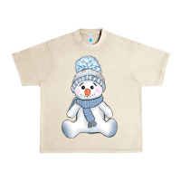 Sandshell winter snowman Urban Heavy Tee - AdoDesignShop