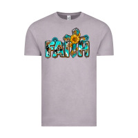 Faith With Cross Ado Vintage Tee | Teevron